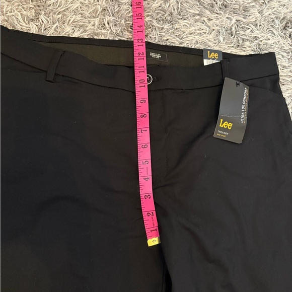 Women's Lee Flex Motion Trouser Pants - Black - 18 Medium - Picture 8 of 12